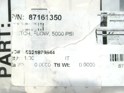 NEW KARCHER WINDSOR 87161350 FLOW SWITCH