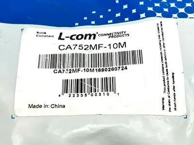 CA752MF-10M | L-com  Molded Cable SCSI-1 CN50 Male / Female 10m - New