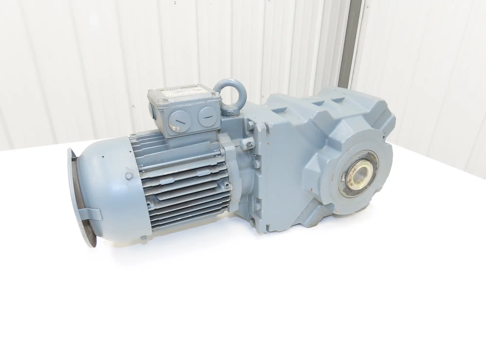 Bauer BK30-64U/D08LA82-TF-D/C3 Gear Motor 0.5kw 12/47 RPM 600V 3PH Hollow Shaft