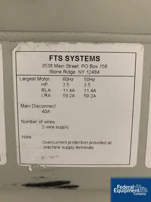 USED FTS 6.1 Sq Ft FTS Lyostar II, Freeze Dryer, S/S