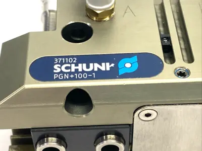 Used Schunk 371102, PGN-plus 100-1 Parts (Hydraulics and Pneumatics) Michigan US | Maverick Industrial Sales #1391304