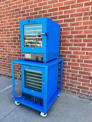 Used CASCADE CVO-5 DOUBLE UP VACUUM OVEN 14.4C TO 150C, 4.5 CU. FT WITH SHELVES Lab Vacuum Ovens California US | Equipment Lab #1262708