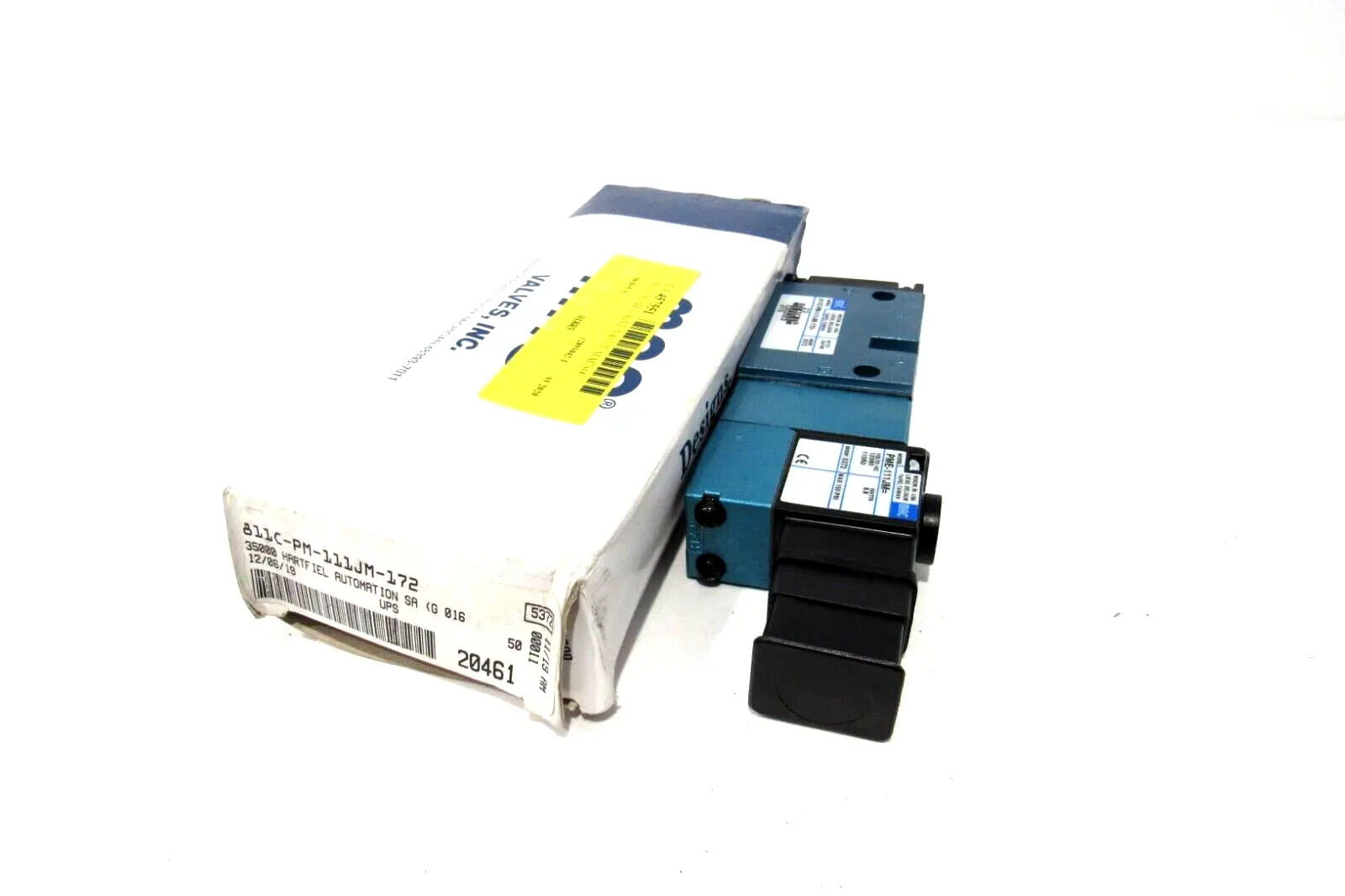 NEW MAC VALVES 811C-PM-111JM-172 SOLENOID VALVE 811CPM111JM172
