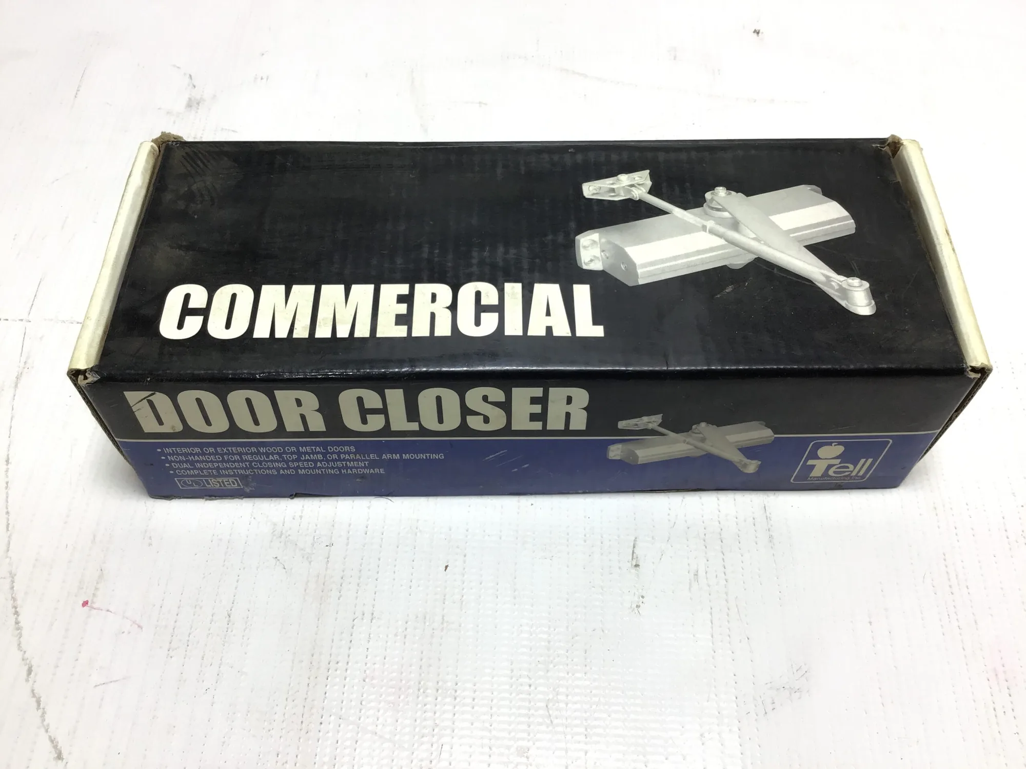 Nib Tell 300 Series Commercial Adjustable Aluminum Door Closer