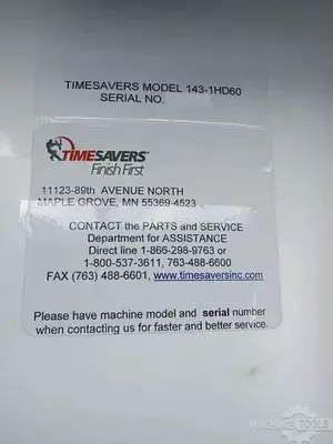 USED 2000 TIMESAVER 143-1HD60