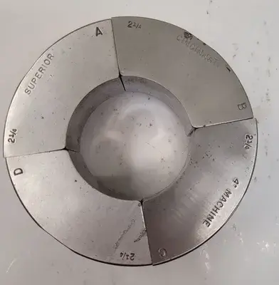 USED SUPERIOR CINCINNATI COLLET PAD