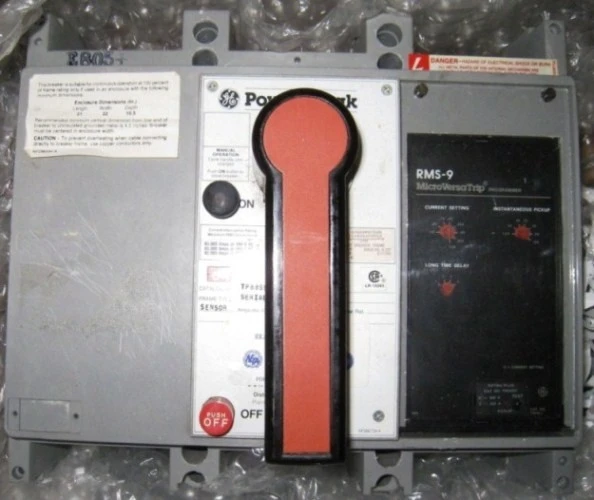 GE 800 amp Powerbreak Circuit Breaker, Item # 1427