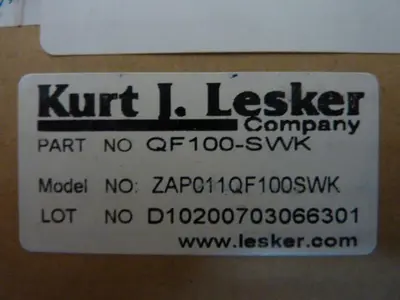 NEW KURT J LESKER QF100-SWK