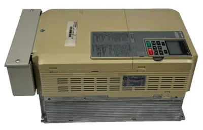 USED YASKAWA CIMR-AU4A0044FAA VFD DRIVE 400V 3PH. 44A/39A