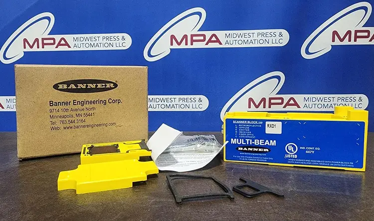New | in-Stock BANNER SBRXD1 Photoelectric Sensors Michigan US | Midwest Press and Automation #618452
