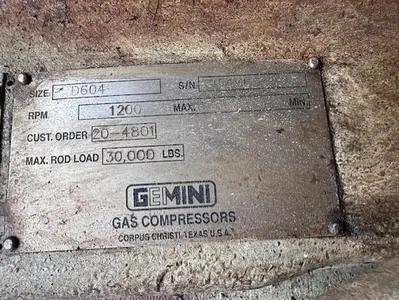USED GEMINI D604