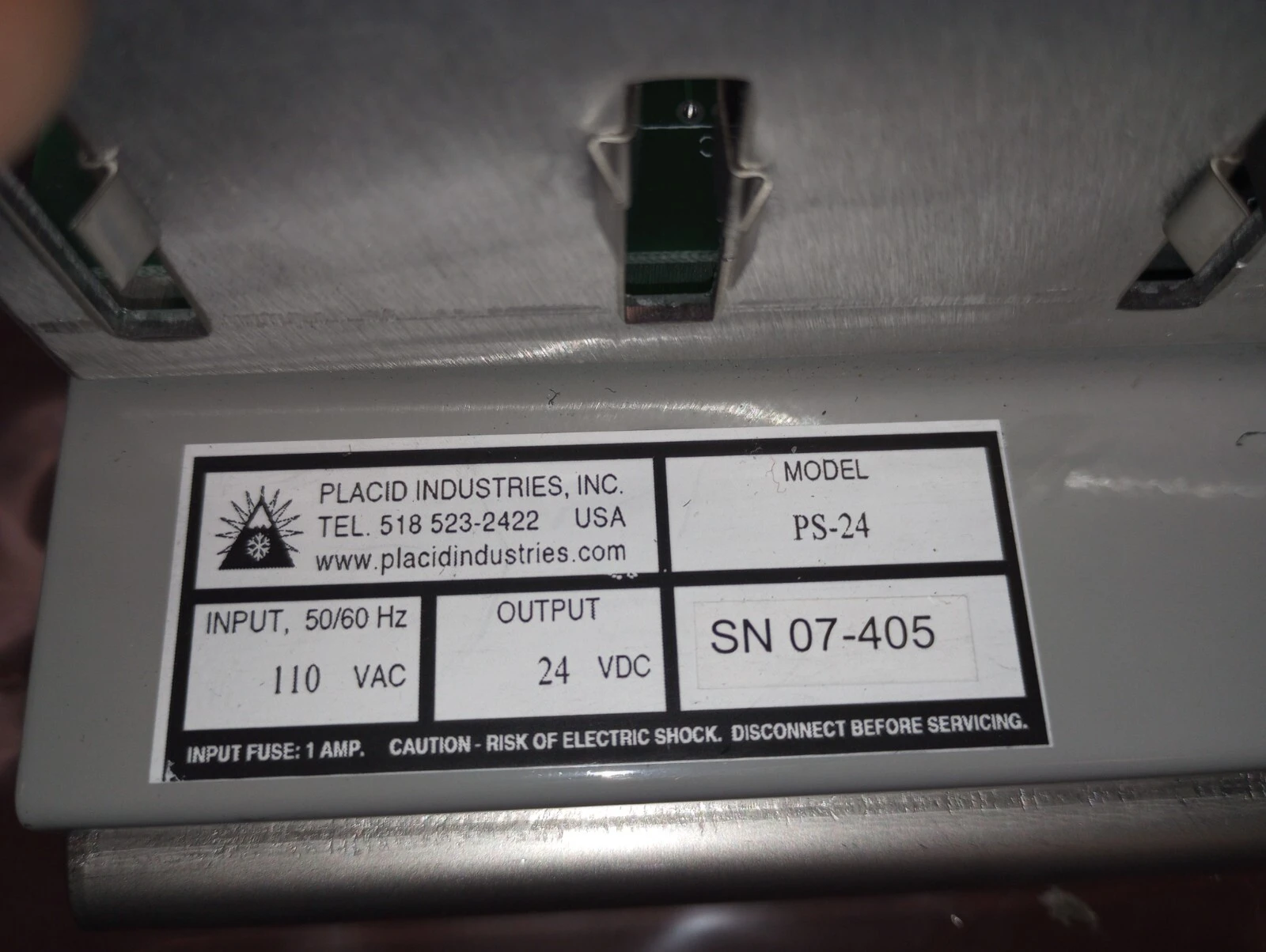 USED Placid Industries PS-24
