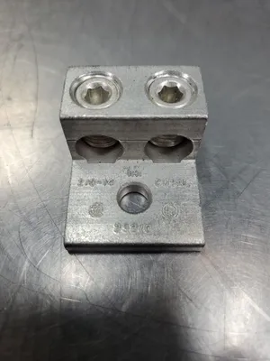 IHI Connectors 2S2/0 2/10-14 CU9AL Double Barrel Mechanical Lug. 4E-1