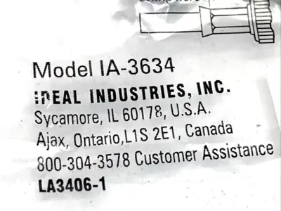 NEW IDEAL RG-6, IA-3634