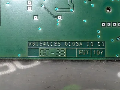 Modicon W81540125 0103A 10 03 Operator Interface Control Board Used