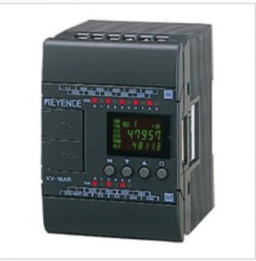 Keyence KV-16DR PLC, Base Unit, DC Type, 10 Inputs and 6 Relay Outputs [New]