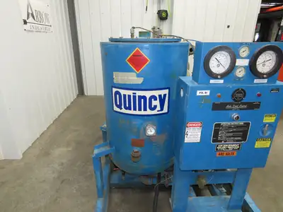 Quincy QSVI40ANN3 Rotary Screw Vacuum Pump 230/460V 40Hp Air Compressor 6456h