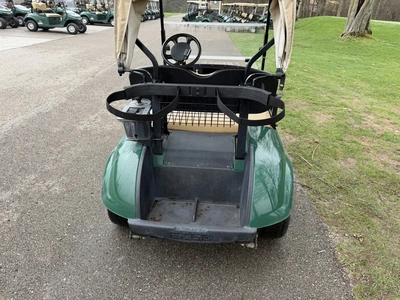 (1) 2015 E-Z-Go golf cart with a Kawasaki gas engine, includes ball washer and Club canopy, ball cov...