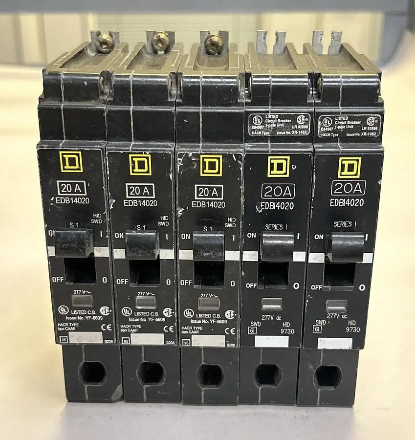 Used SQUARE D EDB14020 Miscellaneous Equipment (Electrical & Power) | Surplus Asset Holdings #1196509