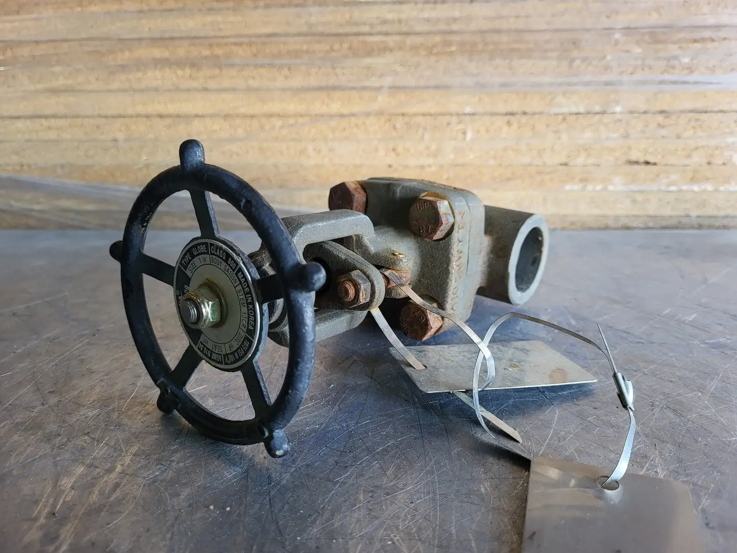 1" Class 800 Globe Valve B16.34