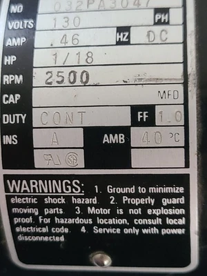 USED Bodine 1 / 7