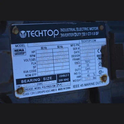 New York N24P25 High Pressure Blower