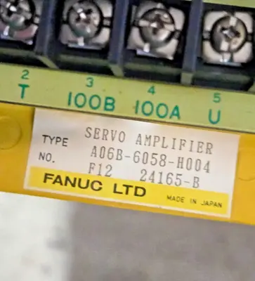 FANUC A06B-6058-H004 A06B6058H004 SERVO AMPLIFIER