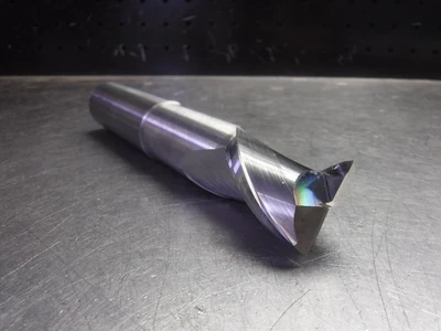 Widia Hanita 1" Necked Carbide Endmill 2 Flute for Aluminum 4AN225018 (LOC1481)