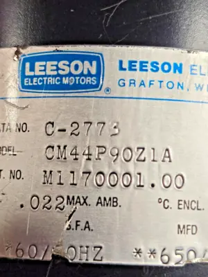 Leeson Electric CM44P90Z1A M1170001.00 MOTOR Gear