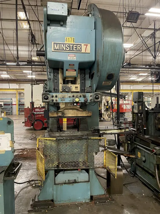 Used MINSTER #7 O.B.I. Presses Ohio US | Yoder Brothers machinery 12 #90676