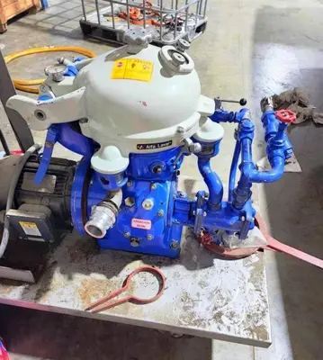 Alfa-Laval MAB 104B-24 oil purifier skid, 2205SS.