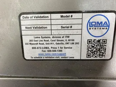 USED LOMA SYSTEMS MICRO ISC