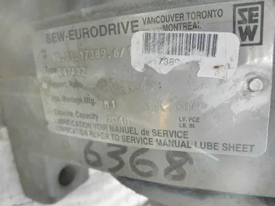 USED EURODRIVE R47AD2