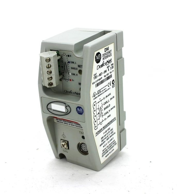 Used ALLEN BRADLEY 1761-NET-DNI Programmable Logic Controllers | Industrial Parts R Us Inc. #358921