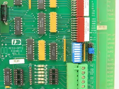 Industrial Drive ACS3-OPT2 A-81991-2 Servo Encoder Board Rev 5 Motor Control