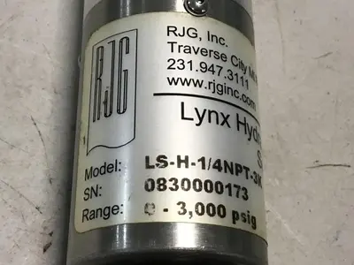 USED RJG INC. LS H 1 4NPT 3K