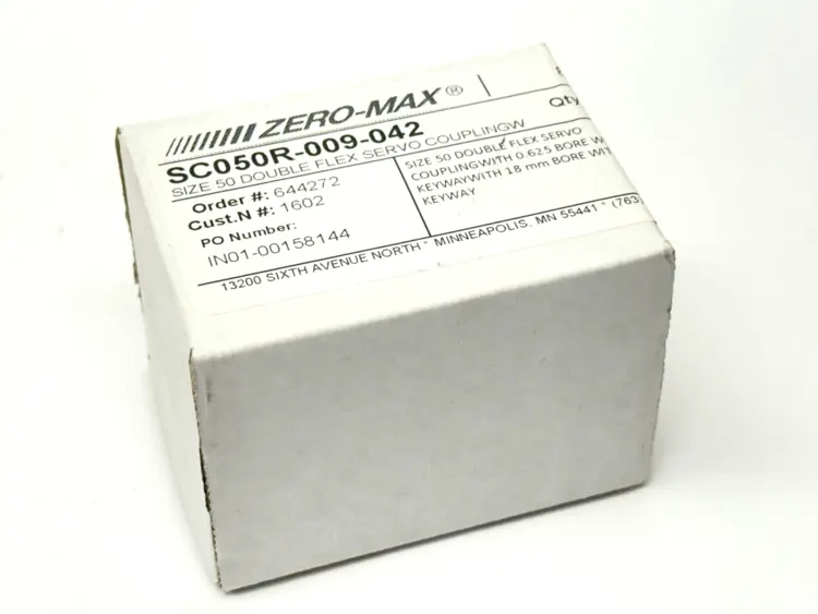 New | in-Stock Zero-Max SC050R-009-042 Misc Electrical & Power Parts Michigan US | Maverick Industrial Sales #1454193