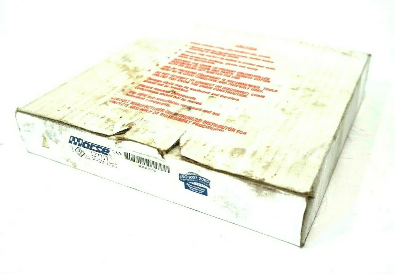 NEW MORSE 127717 ROLLER CHAIN 40-2R 10'