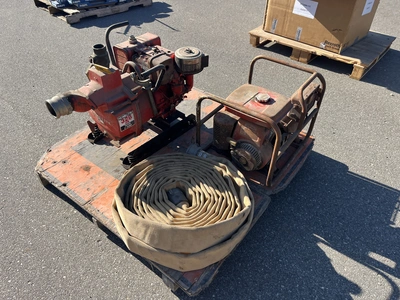 USED HOMELITE GENERATOR AND PUMP