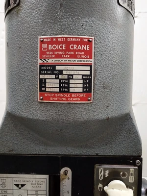 USED BOICE CRANE 32100