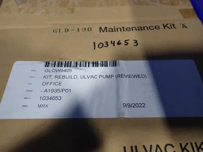 New | in-Stock ULVAC 1034653 Miscellaneous MRO | HGR 24 #749359