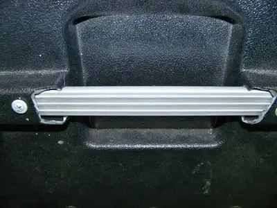 Gator Hard-Sided Case Case with Power Strip, Rack Rail, Telescoping Handle and Wheels