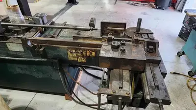 Used Pines #2 Hydraulic Tube Bender and tooling