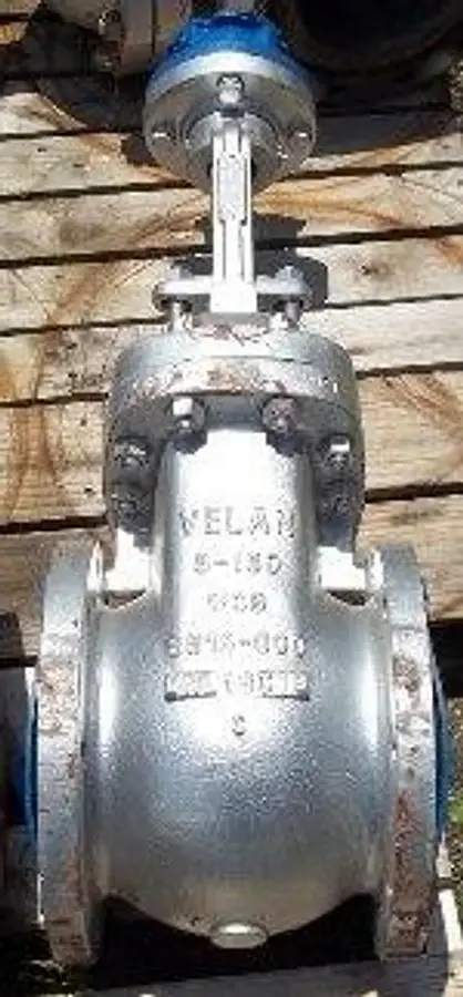 QTY. 1. VELAN 8" 150 RAISED FACE FLANGED GATE VALV...