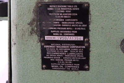 Used RMT 5VSG Air Presses New Jersey US | Machinery Values #452639