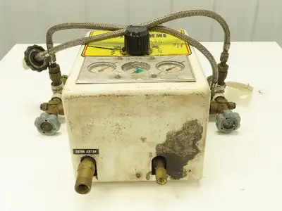 Western Innovator HBAC2-5-2 Helium Gas Manifold Changeover Control Station