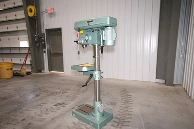 Ellis 18″ Drill Press, Model 9400, Single Phase / 110 Volt – NEW