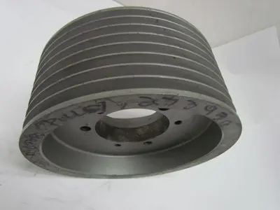 3V8.0x8 SF 8/3V8.0-SF 8-Groove 3V Belt QD Sheave 3" Bore QD SF Bushing 8" OD