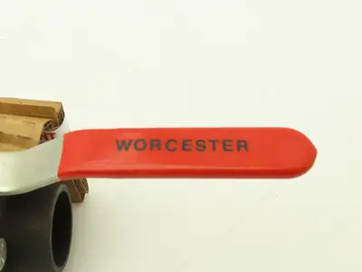 Worcester 444 TSW Manual Ball Valve 1" Socket Weld 1000PSI
