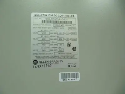 Allen Bradley DC Control Systems (Never Used)
